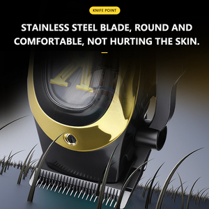 Máy cắt tóc Kemei Km-1800, pin Li-ion 2000mAh, thời lượng pin dài, động cơ nhanh 5800 vòng/phút, lưỡi dao thép không gỉ chuyên nghiệp, có thể điều chỉnh độ dài - Product Image 3