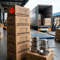 Peralatan Masak Keramik Hissen Grosir, Peralatan Minum Stainless Steel, Peralatan Makan Porselen, Peralatan Dapur Akrilik, Stok Ekspor Grosir