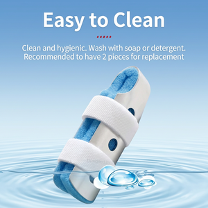 Attelle de <span class=keywords><strong>doigt</strong></span> médicale en aluminium 7g, moulable, immobilisateur de fracture avec doublure en éponge respirante pour blessure à la <span class=keywords><strong>phalange</strong></span> moyenne distale - Product Image 4