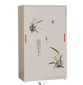 Diseños <span class=keywords><strong>de</strong></span> Armarios <span class=keywords><strong>de</strong></span> Acero o Hierro <span class=keywords><strong>de</strong></span> 3 Puertas para Dormitorio <span class=keywords><strong>en</strong></span> Luoyang - Product Image 2