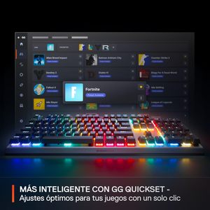 Clavier de jeu filaire magnétique SteelSeries <span class=keywords><strong>Apex</strong></span> Pro Gen <span class=keywords><strong>3</strong></span> pleine taille 104 touches avec interrupteurs à effet Hall <span class=keywords><strong>3</strong></span>.0 – Clavier mécanique - Product Image 4