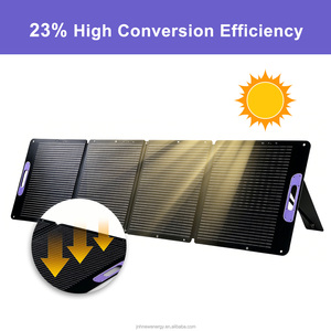 Panneaux solaires 100W 18,24V 5,48A pliables Sunpower, efficacité 23%, système de panneaux solaires portables <span class=keywords><strong>pour</strong></span> <span class=keywords><strong>camping</strong></span>-<span class=keywords><strong>car</strong></span>, bateau, caravane en extérieur - Product Image 4