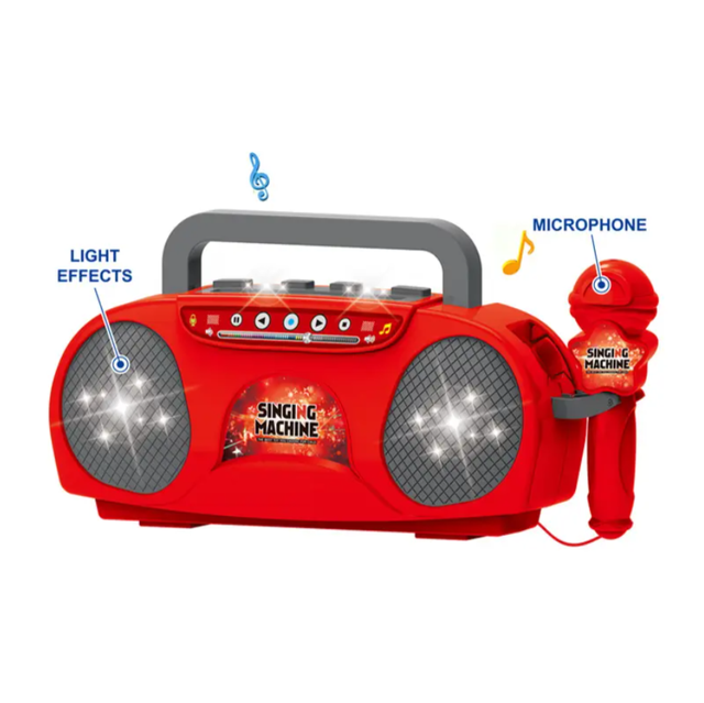 Super Rocking Star Girls Microphone Toys Kids Singing Machine Piano Keyboard PC echo microphone toy