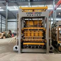 Machine automatique QT4-15 pour la fabrication de blocs de béton, machine à fabriquer des blocs creux pour les petites entreprises et les briqueteries