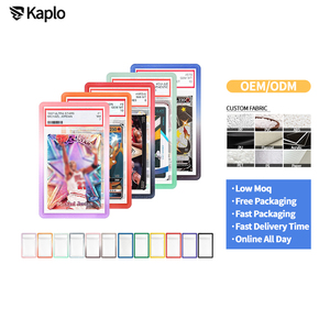Étui de protection antichoc en TPU à paillettes dégradées pour cartes gradées 35PT, en caoutchouc souple anti-rayures, ajustement parfait pour cartes à collectionner - Product Image 1