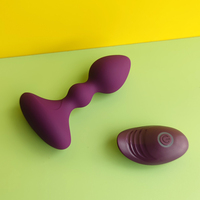 GINYA Vibrierender Anal stecker Weibliches Anal spielzeug Smart APP Control Flüssige Silikon vibratoren Sexspielzeug für Paare Adult Butt Toys
