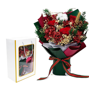 Nuovo Design naturale lunga vita eterna immortale eterno per sempre conservato rose Bouquet di fiori per il regalo di San Valentino - Product Image 3