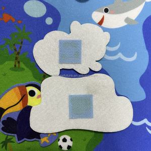 Bộ đồ chơi giáo dục mầm non, thảm chơi, bảng học tập, bộ đồ chơi bằng vải nỉ, bản đồ thế giới bằng vải nỉ với 44 điểm tham quan nổi tiếng thế giới - Product Image 5