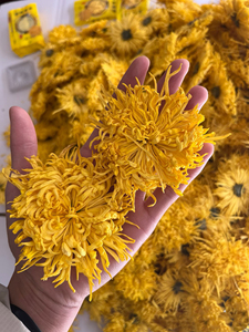 Thé en fleurs de chrysanthème en soie dorée Highland Cloud Mist 50g – Thé santé apaisant pour la gorge, nourrissant pour le foie, sachets de thé individuels - Product Image 2