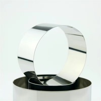 Breal – ensemble d'emporte-pièces rond en acier inoxydable, ensemble de 3 pièces de grande taille, emporte-pièce circulaire pour pâte à pâtisserie, moule à anneaux en métal pour cuisson de gâteaux ronds