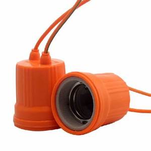 Su geçirmez ve ısıya dayanıklı lamba tutucu ile domuz tavuk çiftliği için seramik ısı lambası ampul tutucu - Product Image 3