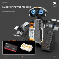 教育型 MOC DIY 定制可编程机器人编程玩具 APP 控制塑料积木套装 适合儿童 STEM 礼物