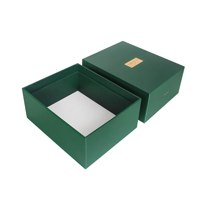 Professional Manufacturer Low Price Various Specifications Two Piece Kraft Jewelry Shoe Cube Square Rigid Gift Lid And Base Box