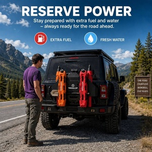 Tanque de Almacenamiento Auxiliar a Prueba de Explosiones para Agua y Combustible, Contenedor Portátil de Gasolina de Repuesto para Camping, Overlanding y Piezas <span class=keywords><strong>4x4</strong></span> - Product Image 4