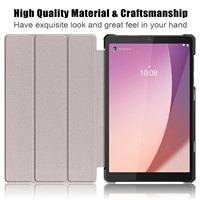 Tablet kılıfı için Lenovo tab M8 4th nesil 2023 TB-300FU PU deri funda kapak fabrika toptan