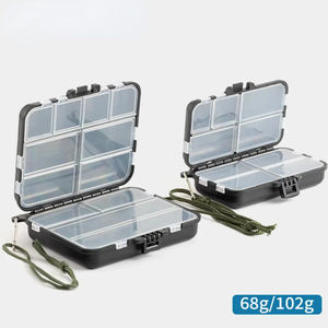 Cajas de Pesca para Señuelos, Organizador Portátil de Doble Cara para Anzuelos y Señuelos, Mini Caja de Pesca Multiusos - Product Image 4