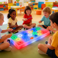 Équipement de Salle Sensorielle : Table Lumineuse LED Interactive pour Enfants, Panneau LED pour la Thérapie de l'Autisme et le Développement Précoce