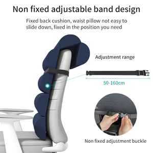 2025 Hot Bán Bộ Nhớ Bọt Nửa Vòng Ghế Trở Lại Đệm Thấp Trở Lại Pain Relief <span class=keywords><strong>Seat</strong></span> Cho Đọc Sách Giường Còn Lại Hoàn Hảo Gối Đồng Hành - Product Image 4