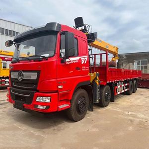 Camion de fret Dongfeng 8X4 à succès, équipé d'une grue télescopique de 14t à 16t - Product Image 3