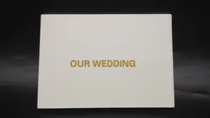 كارت دعاء فيديو لحفلات الزفاف مخصص 5/7 بوصة كتيب فيديو مطبوع مقطع فيديو دعائي