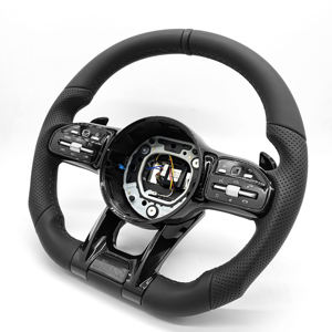 Volant en cuir noir modèle 809 pour Mercedes-Benz, adapté à toutes les séries de modèles neufs et anciens, produit très vendu - Product Image 3