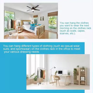 شماعات صغيرة قابلة للطي للملابس المحمولة للسفر في الأماكن المغلقة في الهواء الطلق قابلة للطي للحمام للتخييم RV - Product Image 5