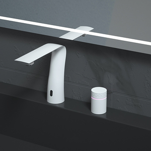 Baño automático inteligente Kran Robinet lavabo Salle de Bain <span class=keywords><strong>grifo</strong></span> de lavabo <span class=keywords><strong>sensor</strong></span> sin contacto <span class=keywords><strong>grifo</strong></span> mezclador de agua <span class=keywords><strong>grifo</strong></span> de baño - Product Image 1