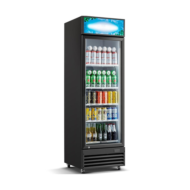 Air Curtain Display Fridge Beverage Refrigerator Cooler Glass Door Used Beverage Cooler Fridge and Freezer