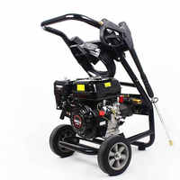 Haute qualité Commercial 6.5hp 170bar Machines de pompage d'eau Portable 220v pistolet de lavage de voiture électrique haute pression