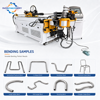 Máquina Automática para Doblar Tubos Metálicos, Máquina Hidráulica CNC para Doblar Tubos, para Fabricación de Barras Anticolisión para Manillares de Motocicletas y Automóviles