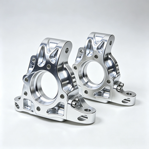 ชิ้นส่วนข้อต่อพวงมาลัยสแตนเลส/อะลูมิเนียม ผลิตด้วยเครื่อง CNC 5 แกน แบบ OEM สำหรับมอเตอร์ไซค์ ATV  ดัดแปลงดุมล้อและระบบกันสะเทือน - Product Image 1
