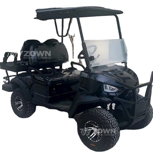 Nuevo carro de golf Eléctrico Biplaza modelo Shark con batería de litio de 48V, asequible y la mejor oferta de coche eléctrico - Product Image 1