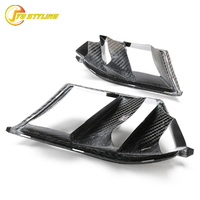 Conduits d'air avant en carbone sec pour BMW M3 G80 G82 G83 M4, garniture de ventilation de pare-chocs double en carbone véritable