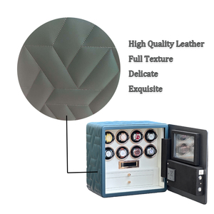 <span class=keywords><strong>2025</strong></span> weierxin nhà máy ban đầu sợi nhỏ da 8 Đồng Hồ CuộN Kỹ Thuật Số vân tay kết hợp khóa đồng hồ tiền gửi Hộp An toàn - Product Image 4