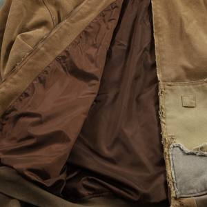 <span class=keywords><strong>Giacca</strong></span> Felpa da Lavoro da Uomo Personalizzata di Alta Qualità con Cerniera, Cappuccio e Coulisse, Taglia <span class=keywords><strong>Oversize</strong></span> in <span class=keywords><strong>Denim</strong></span> 500 g/m² con Effetto Lavato, Sbiadito e Usurato - Product Image 4