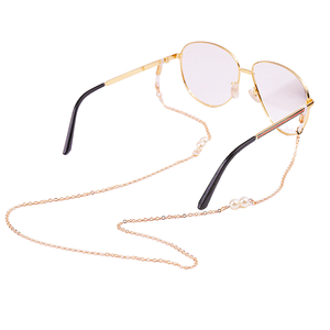 Chaînes de <span class=keywords><strong>lunettes</strong></span> élégantes en métal pour femmes Collier Chaîne <span class=keywords><strong>Cordon</strong></span> de retenue pour <span class=keywords><strong>lunettes</strong></span> de lecture - Product Image 1
