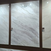 Carreaux de sol en céramique de luxe à surface émaillée, antidérapants, épaisseur 9 mm, design moderne, texture imitation pierre, garantie 5 ans, pour salle de bain