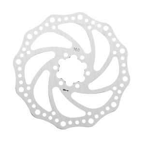 Plaquettes de frein à disque pour vélo de montagne LEEK EV 003 à six boulons avec blocage central - Blanc - Product Image 4