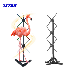 Kipas angin 3d ukuran vertikal, proyektor Hologram Dinding 65cm sambungan 3 buah lampu kipas 3Led dinding Hologram 3d lampu kipas Led dinding Hologram 3d - Product Image 1