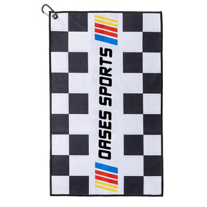 Ensemble de serviette de golf et brosse en microfibre de qualité supérieure à motif gaufré, kit d'outils de nettoyage pour clubs de golf - Product Image 5
