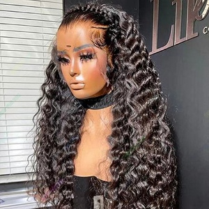 Nhà Cung Cấp 13X6 Phía Trước Glueless Đầy Đủ HD Ren Tóc Giả Lớp Biểu Bì Phù Hợp Trinh Nữ Chưa Qua Chế Biến 100% Đầy Đủ Ren Tóc Giả Tóc Con Người Nguyên Ấn Độ Dài - Product Image 4