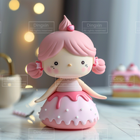 Figurine 3D personnalisée en PVC, boîte mystère, jouet, personnage de designer, figurine d'action animale, OEM, vente en gros, poupée d'art en vinyle de collection