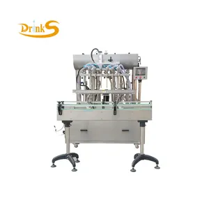 Customize 4 -6 Heads Automatic Liquid Soap Body Lotion Shampoo Bottle Filling Machine