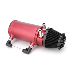 Filtre à air universel pour moteur, type champignon, 500 ml, en aluminium, couleurs au choix : rouge, bleu, noir, argenté - Product Image 3