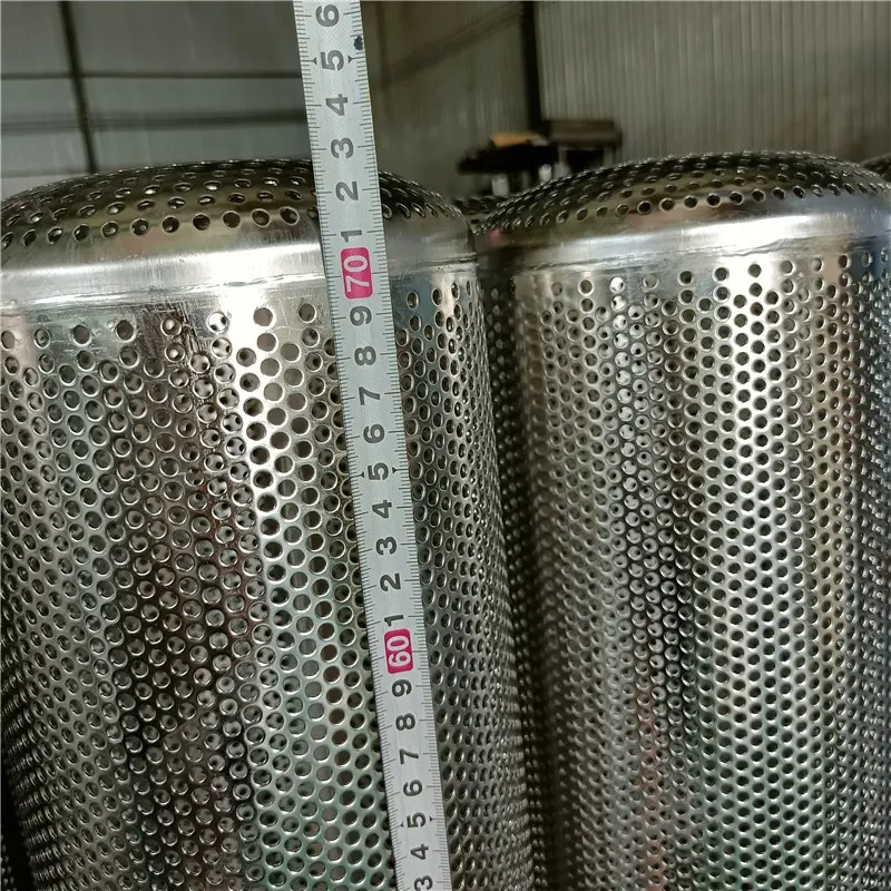 BTOSLOT per filtri per il trattamento delle acque reflue filtro a sacco forato cilindri a maglia
