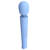12-Frequenz Diamant-Mikrofon USB Aufladbarer Magic AV Zauberstab Vibrator Massagegerät für Frauen Körper