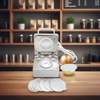 Machine de scellage manuelle de capsules de café ARABIA en gros pour Vertuo, en acier inoxydable de qualité alimentaire 220V/110V