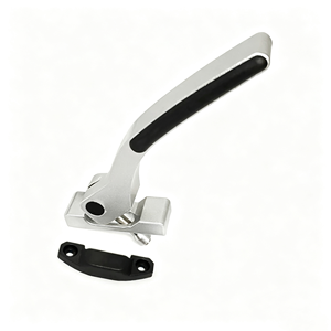 <span class=keywords><strong>Maniglia</strong></span> Moderna in Lega di Alluminio per Finestre, per il Mercato Peruviano, Serratura Bicolore per Finestre a Battente, Hardware per Apertura Esterna, Certificazione CE, Garanzia 5 Anni - Product Image 3