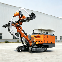 Machine de forage minière portable à moteur diesel pour puits profonds, avec moteur et boîte de vitesses, moteur 88 kW, profondeur max. 100 m