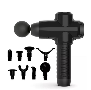 Mini pistola de masaje de tejido profundo de mano portátil alivia el dolor muscular Fascia pistola masajeadora vibrador inalámbrico Dispositivo de pistola de masaje - Product Image 5